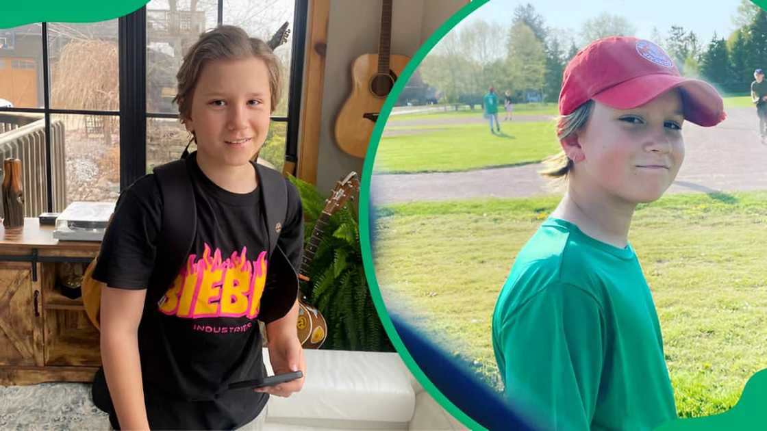 Justin Bieber’s brother, Jaxon. Justin Bieber’s brother, Jaxon.