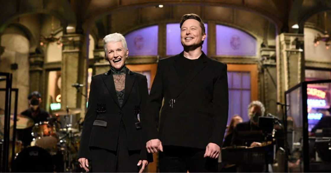 Maye and Elon Musk Maye and Elon Musk