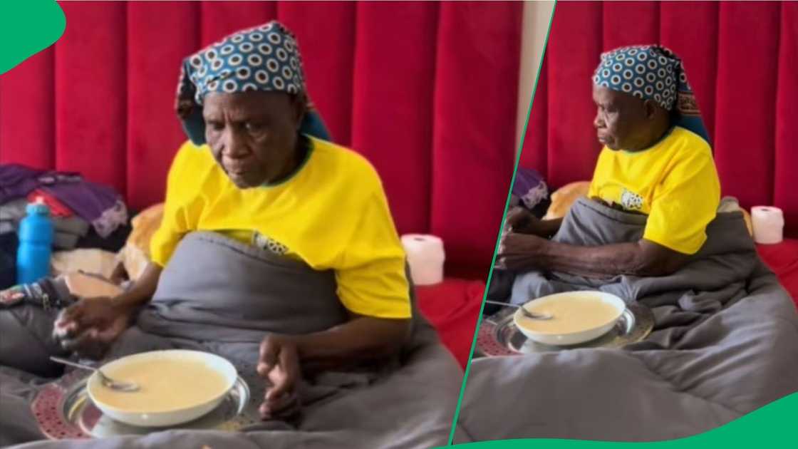 Gogo spoils granddaughter with money Gogo spoils granddaughter with money