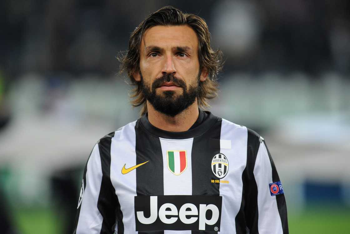 Andrea Pirlo of Juventus FC during the UEFA Champions League Andrea Pirlo of Juventus FC during the UEFA Champions League
