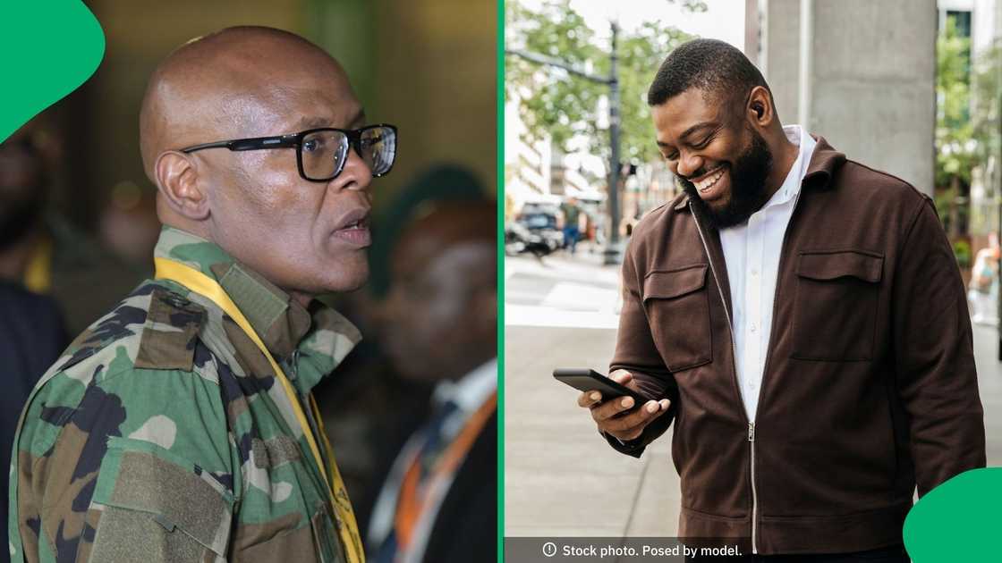 MK Party Chief Whip Mzwanele Manyi has social media buzzing MK Party Chief Whip Mzwanele Manyi has social media buzzing