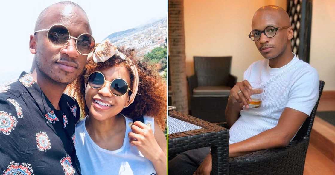 Sipho 'Psyfo' Ngwenya and his wife Aamirah Sipho 'Psyfo' Ngwenya and his wife Aamirah