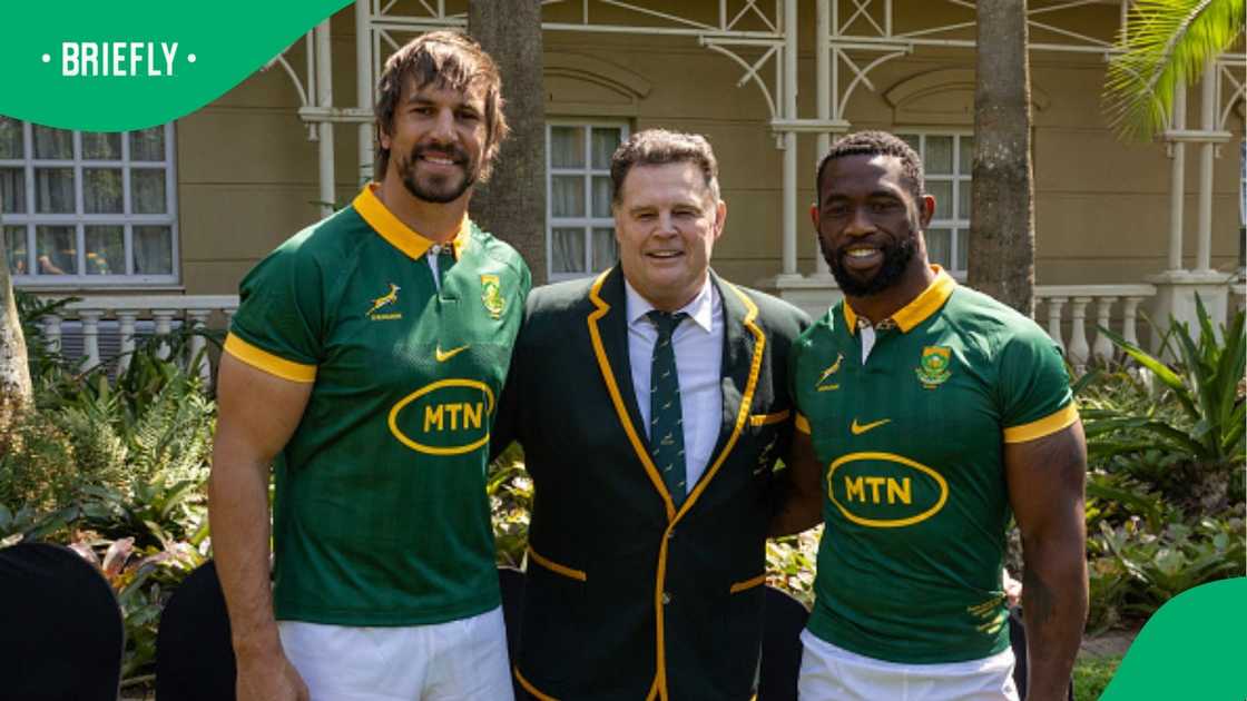 Springboks, South Africa, Rassie Erasmus, Siya Kolisi Springboks, South Africa, Rassie Erasmus, Siya Kolisi