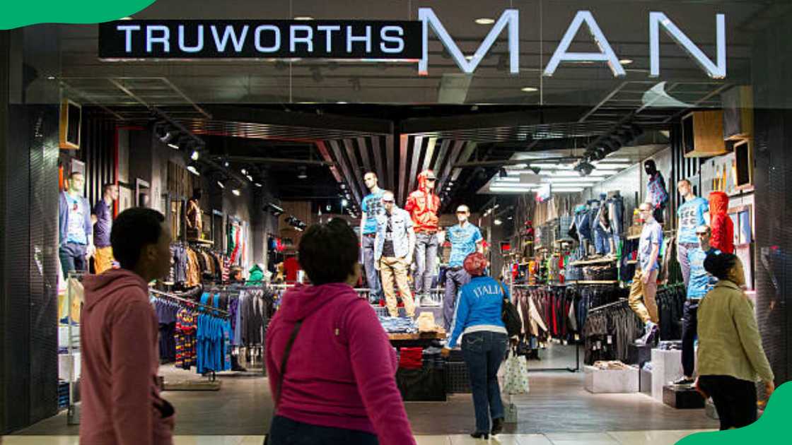 Truworths International Ltd. Man retail store Truworths International Ltd. Man retail store