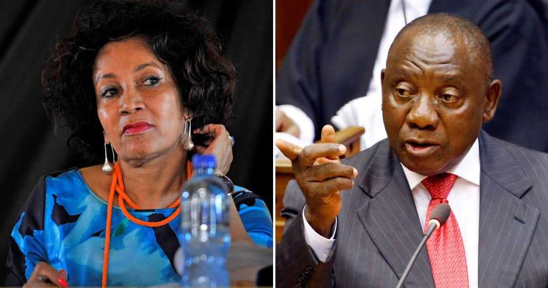 Lindiwe Sisulu_cyril Ramaphosa Lindiwe Sisulu_cyril Ramaphosa
