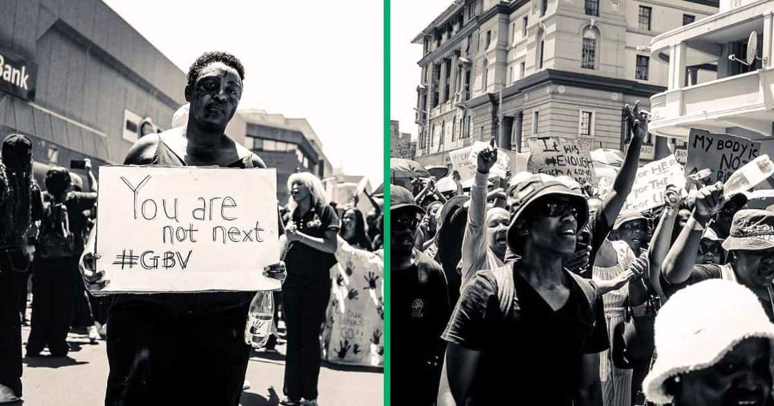 Youth Revolution protested against the death of Machaka Radebe recently in Bloemfontein