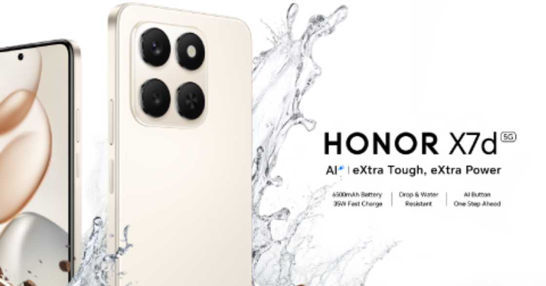 The HONOR X7d 5G pairs sleek aesthetics with intelligent functionality. The HONOR X7d 5G pairs sleek aesthetics with intelligent functionality.