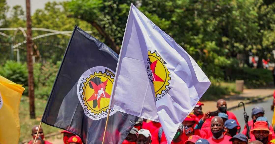 NUMSA, thousands members, march, 4% salary increase NUMSA, thousands members, march, 4% salary increase