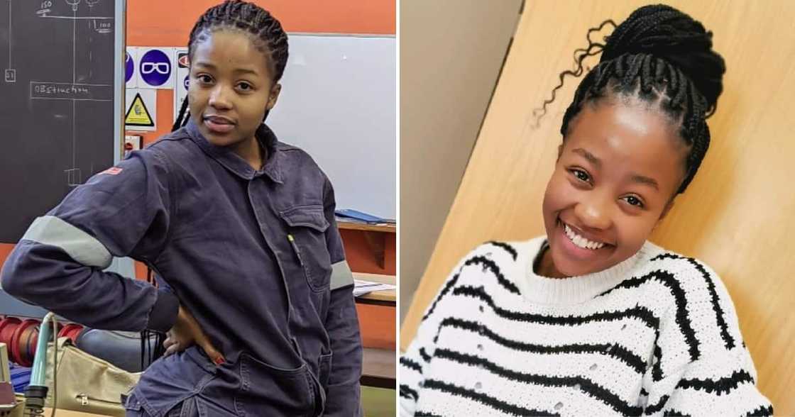 A beautiful electrician who resides in Gauteng is over the moon after becoming an electrical engineer A beautiful electrician who resides in Gauteng is over the moon after becoming an electrical engineer