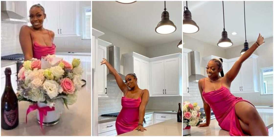 A Nigerian nurse announced becoming a house owner in America at age 24. A Nigerian nurse announced becoming a house owner in America at age 24.
