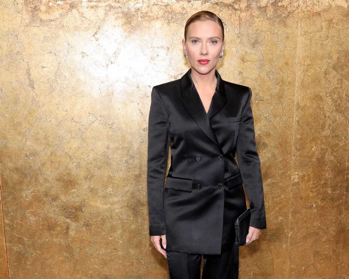 Scarlett Johansson at the Clooney Foundation For Justice's "The Albies"