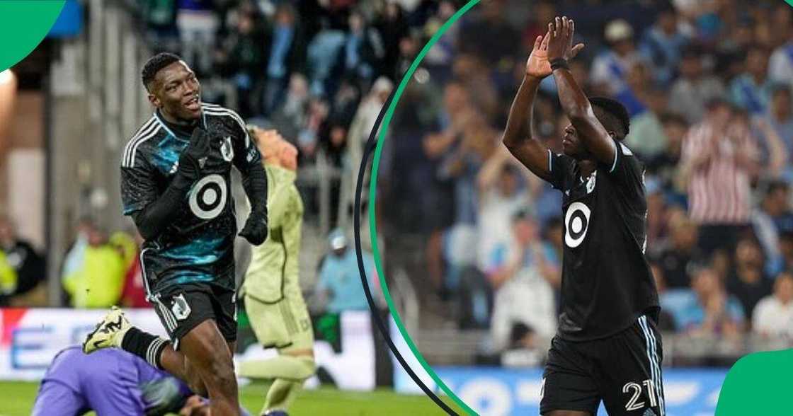 Bongokhule Hlongwane is performing well in the MLS Bongokhule Hlongwane is performing well in the MLS