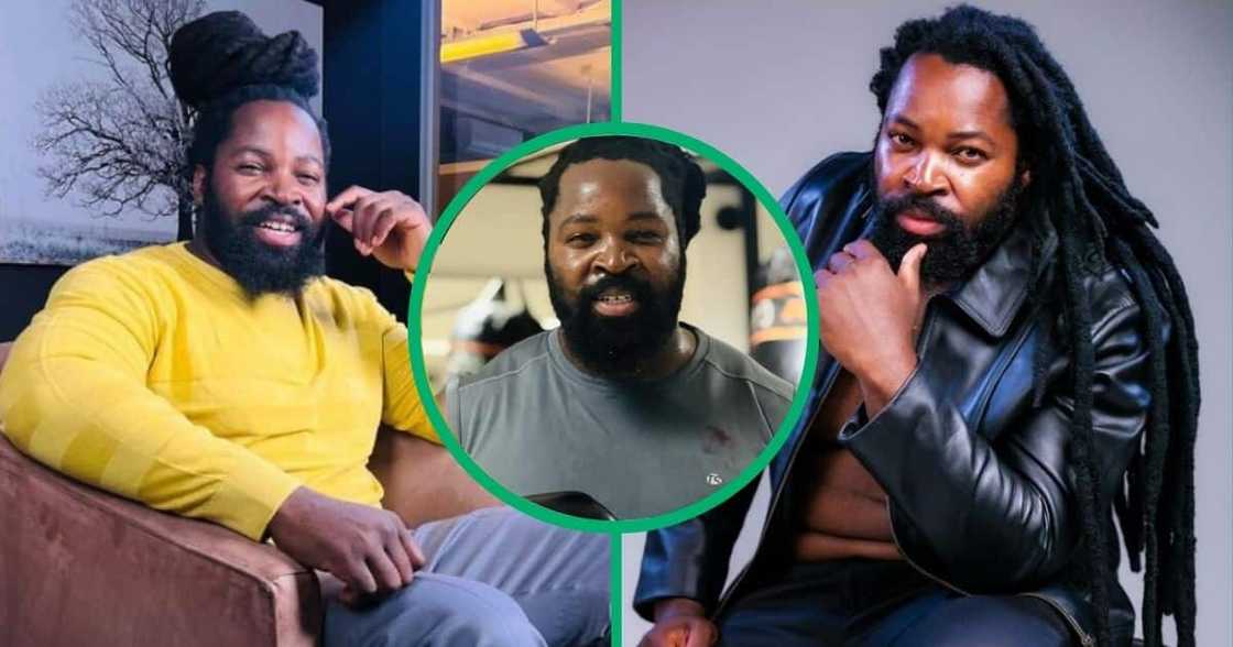 Owner of Inkabi Records and 'Imali Eningi' hitmaker Big Zulu showcases his acting skills. Owner of Inkabi Records and 'Imali Eningi' hitmaker Big Zulu showcases his acting skills.