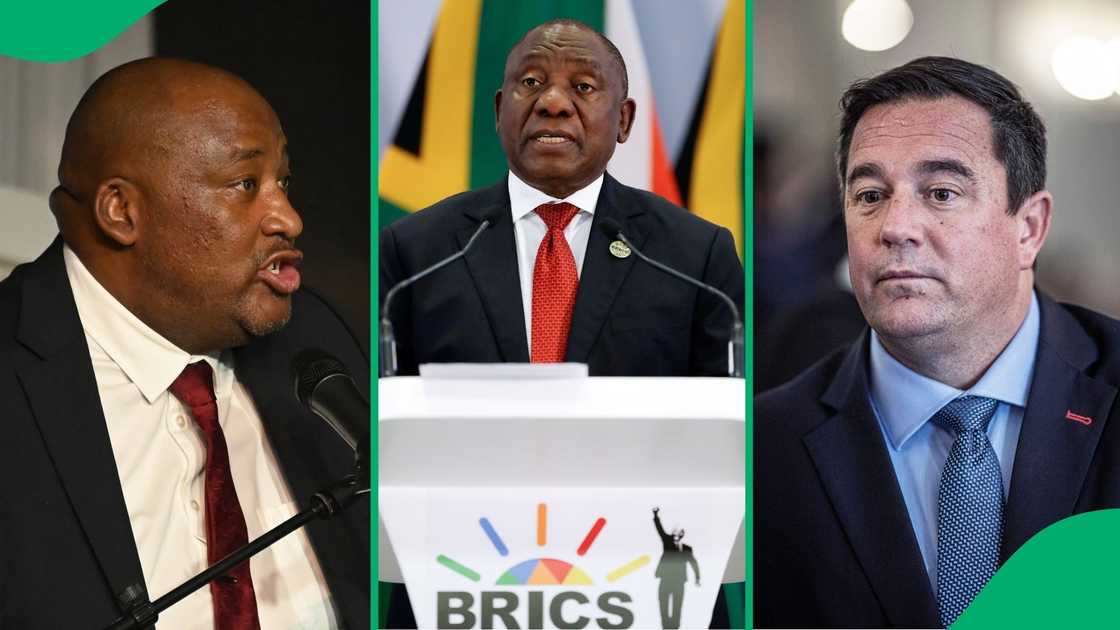 Steenhuisen bashes Ramaphosa as McKenzie steps in with sharp retort Steenhuisen bashes Ramaphosa as McKenzie steps in with sharp retort