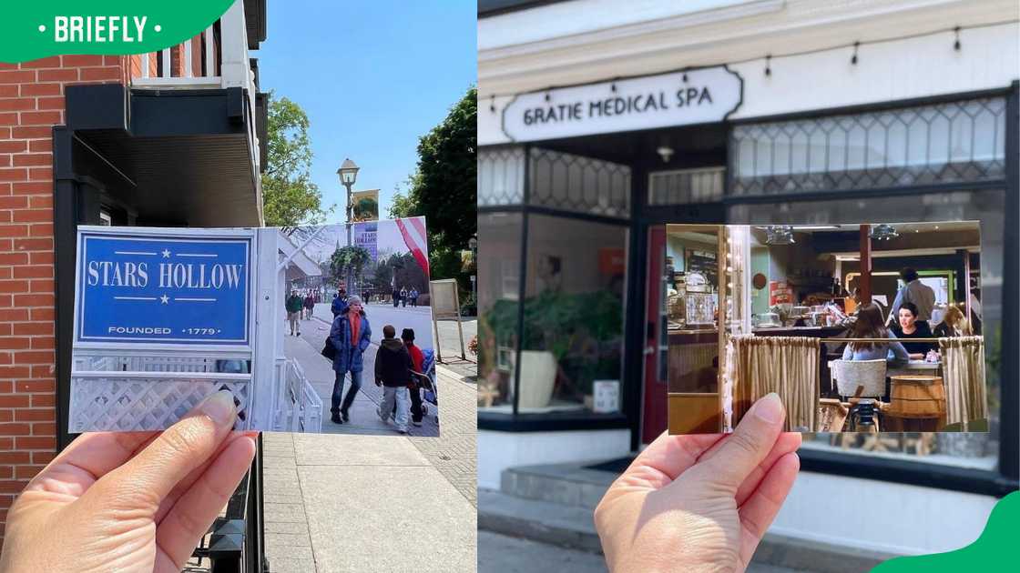 Gilmore Girls filming location in Markhan, Ontario, Canada. Photo: @visitmarkham (modified by author)
