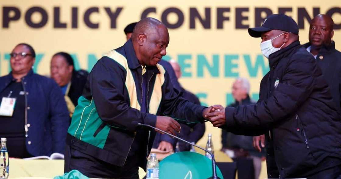 President Cyril Ramaphosa and Deputy President David Mabuza President Cyril Ramaphosa and Deputy President David Mabuza