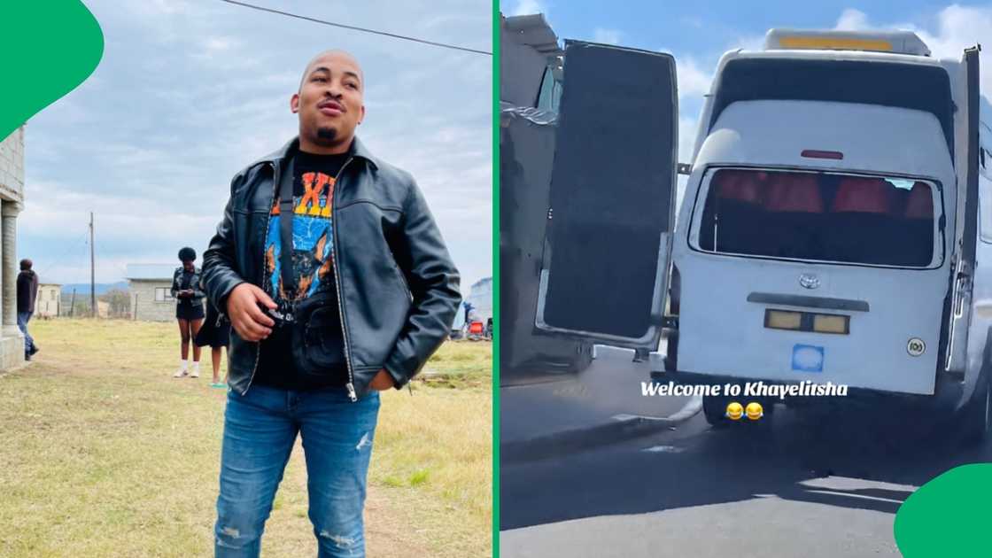 Social media users found a video of a pimped minibus very amusing on TikTok