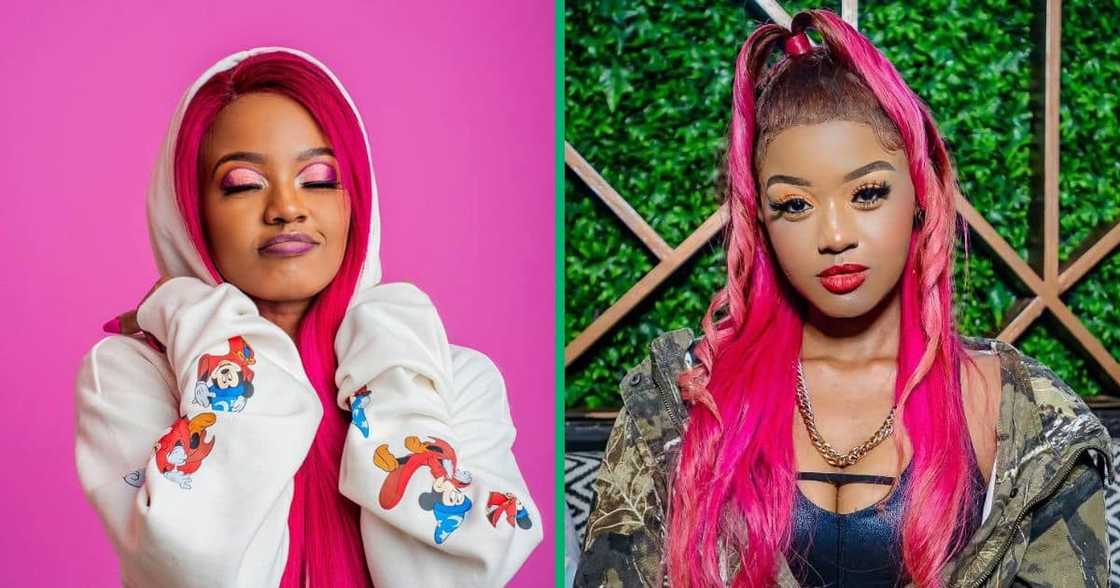 Babes Wodumo showed off her short hairstyle Babes Wodumo showed off her short hairstyle