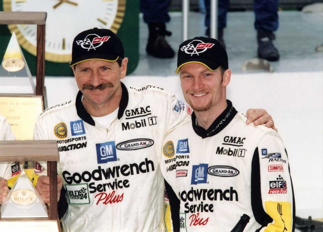 Dale Earnhardt Sr. and Dale Earnhardt, Jr.