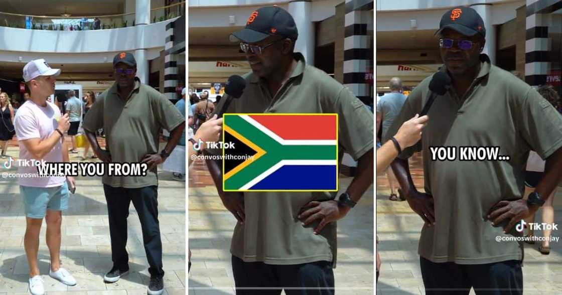 South African man living in the US South African man living in the US