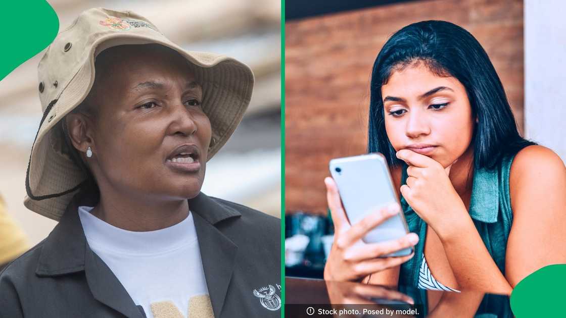 Former Justice Minister Thembi Simelane was a victim of crime in April Former Justice Minister Thembi Simelane was a victim of crime in April