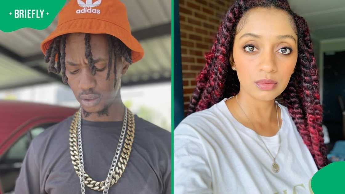 Rapper Emtee and Nicole have apparently broken up.