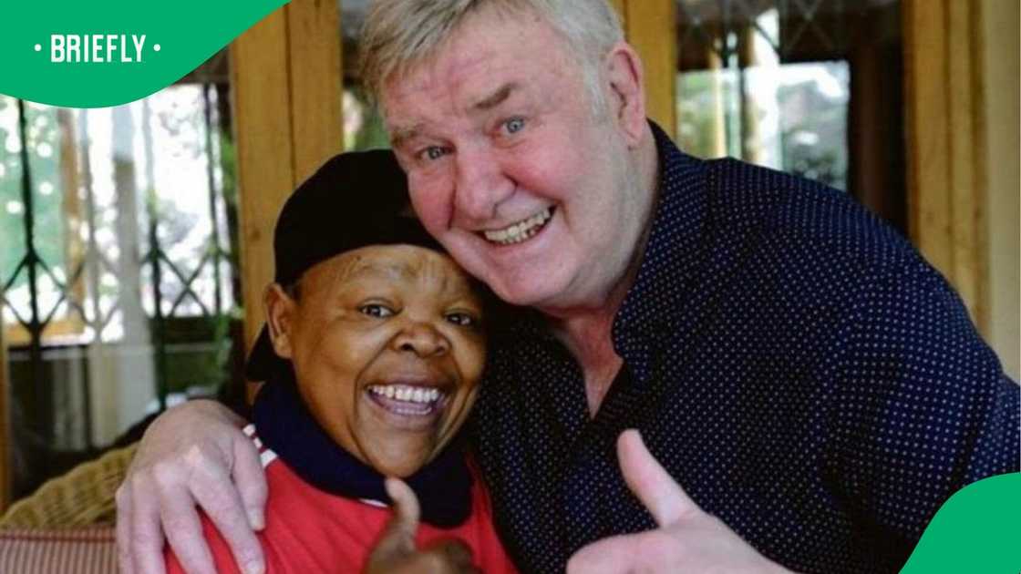 The award recognised their decades of work in South African comedy and film