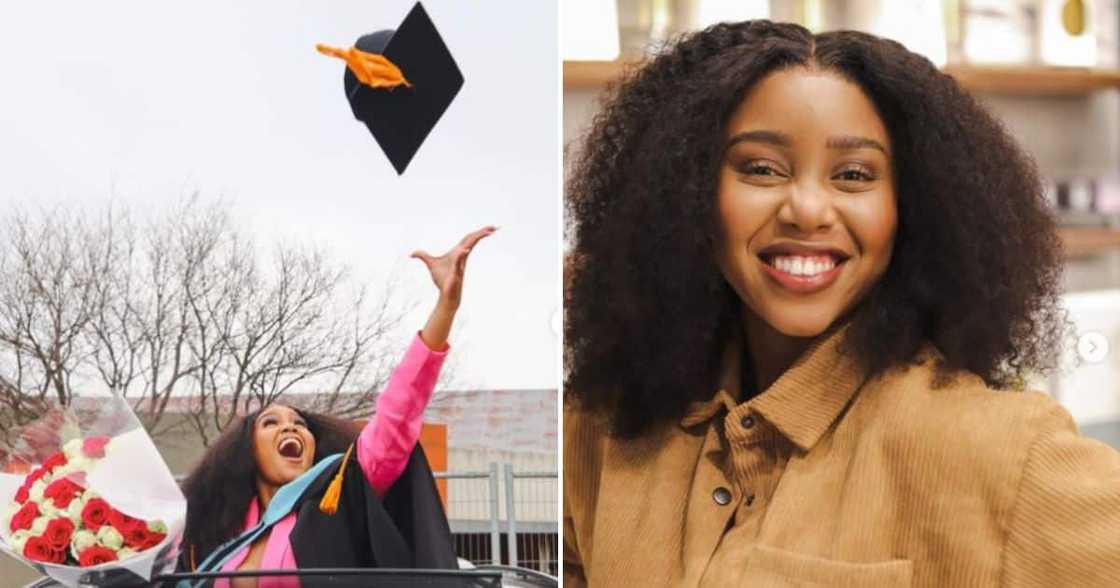 Mantombi Makhubela celebrates graduation