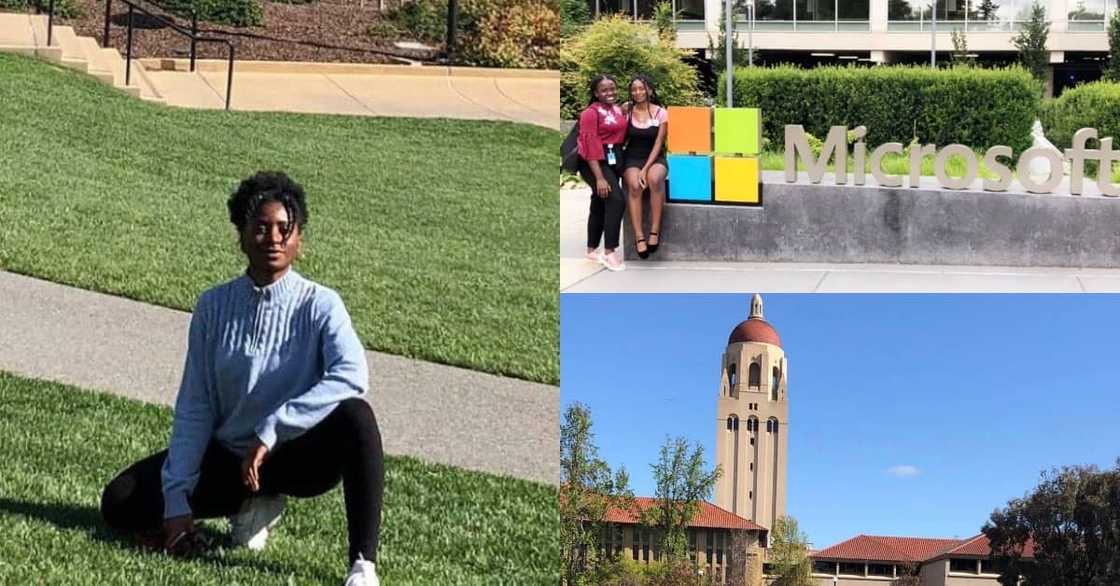 Ghanaian girl studying at Stanford gets straight PhD from Carnegie & wins offer from Microsoft Ghanaian girl studying at Stanford gets straight PhD from Carnegie & wins offer from Microsoft