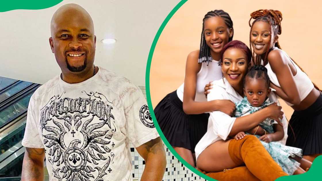 The late Mduduzi and his family The late Mduduzi and his family