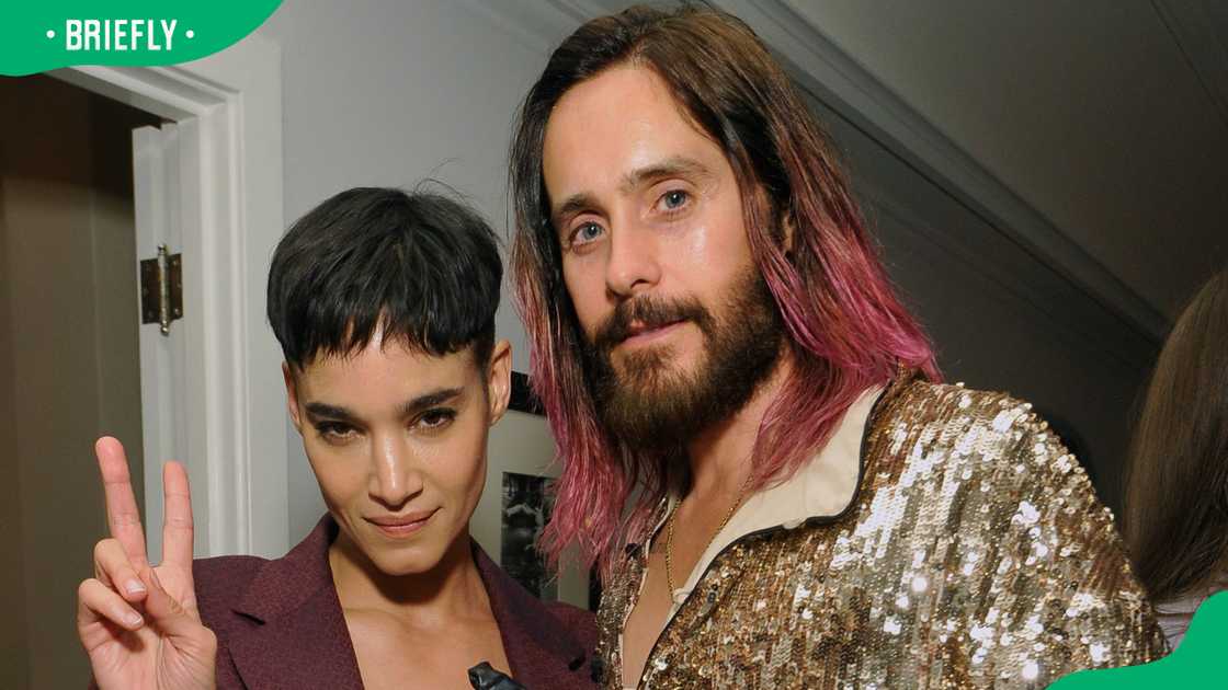 Sofia Boutella and Jared Leto in Los Angeles Sofia Boutella and Jared Leto in Los Angeles