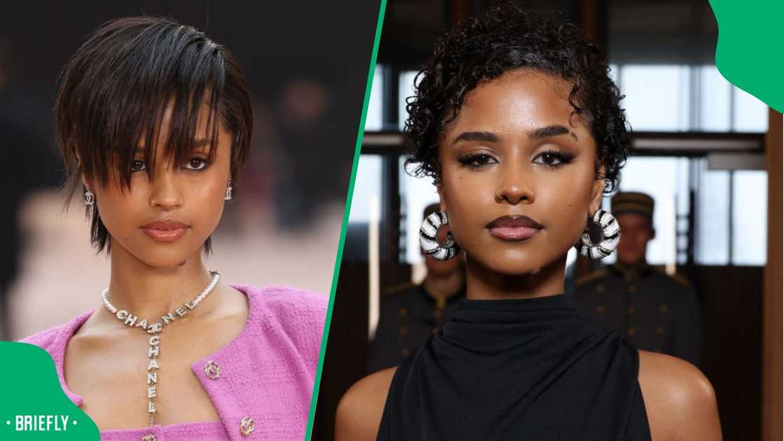 Tyla continues to shine at Mercedes Benz event. Tyla continues to shine at Mercedes Benz event.