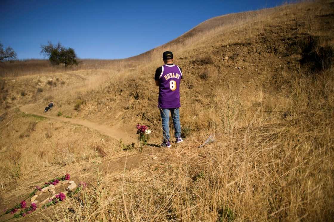 The helicopter carrying Bryant came down on a hillside in Calabasas, just north of Los Angeles, killing nine people The helicopter carrying Bryant came down on a hillside in Calabasas, just north of Los Angeles, killing nine people