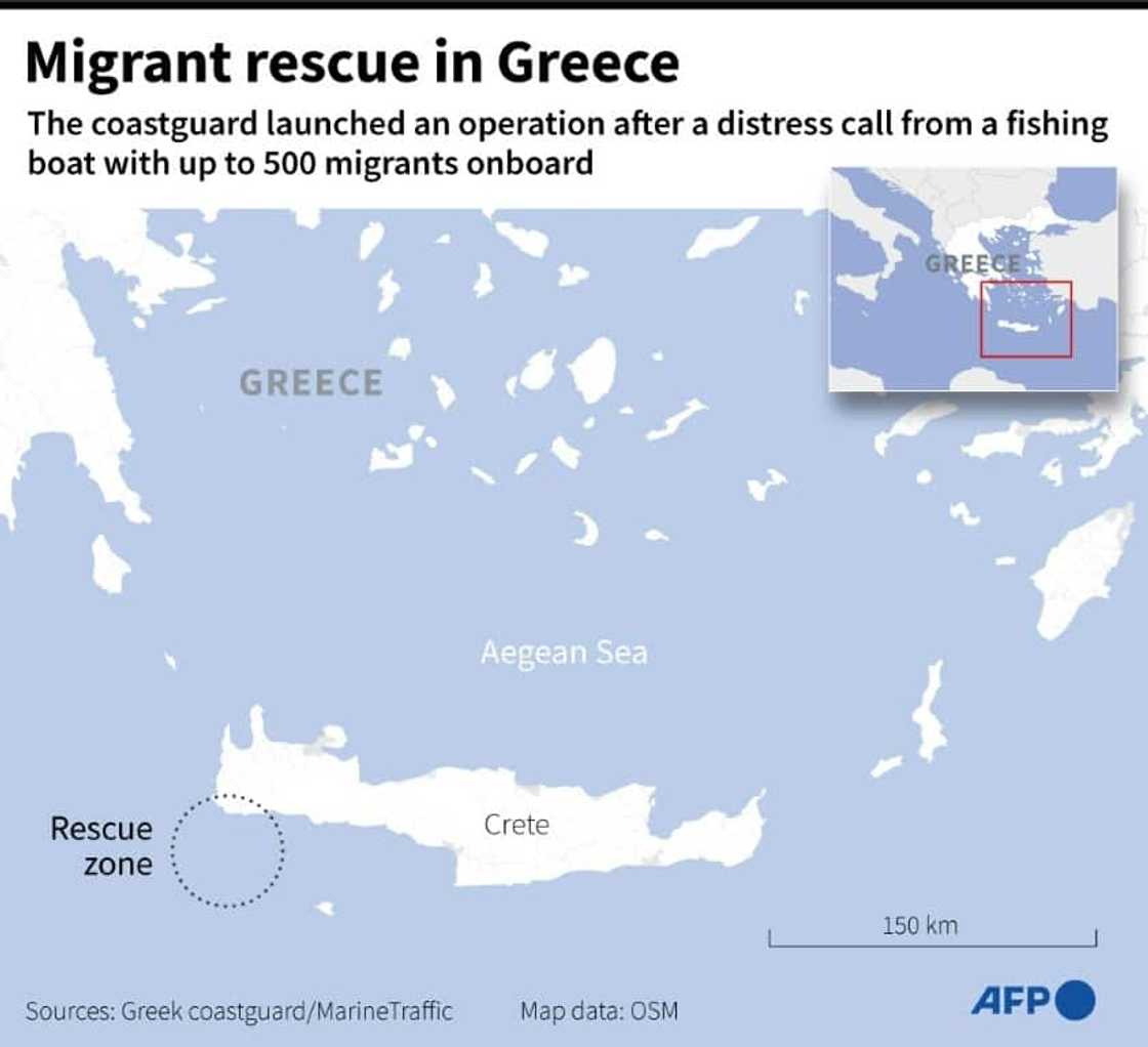 Migrant rescue in Greece Migrant rescue in Greece