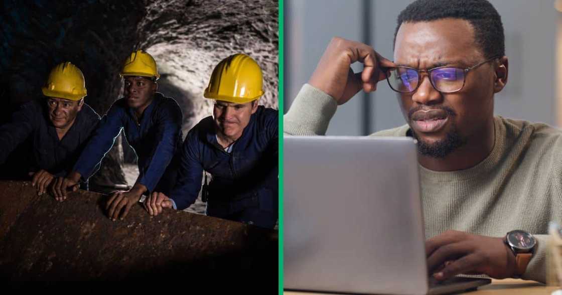 Miners at the Bakubung Platinum mine in Rustenburg staged a sit-in underground, confusing South Africans Miners at the Bakubung Platinum mine in Rustenburg staged a sit-in underground, confusing South Africans