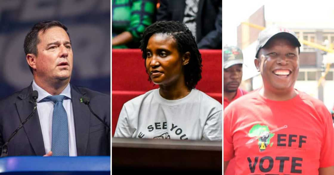Duduzile Zuma offered her opinion on John Steenhuisen's comments about Julius Malema Duduzile Zuma offered her opinion on John Steenhuisen's comments about Julius Malema