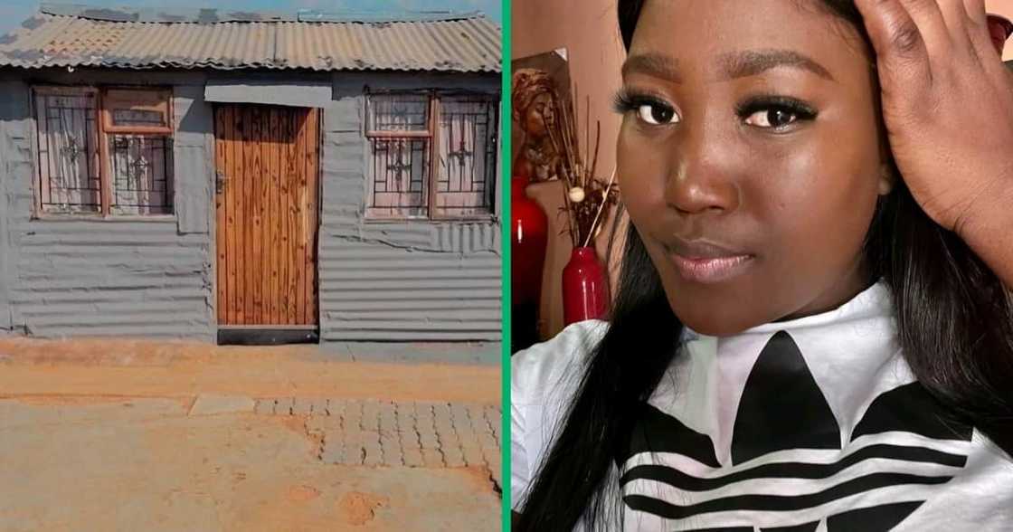 A 19-year-old woman celebrated her independence A 19-year-old woman celebrated her independence