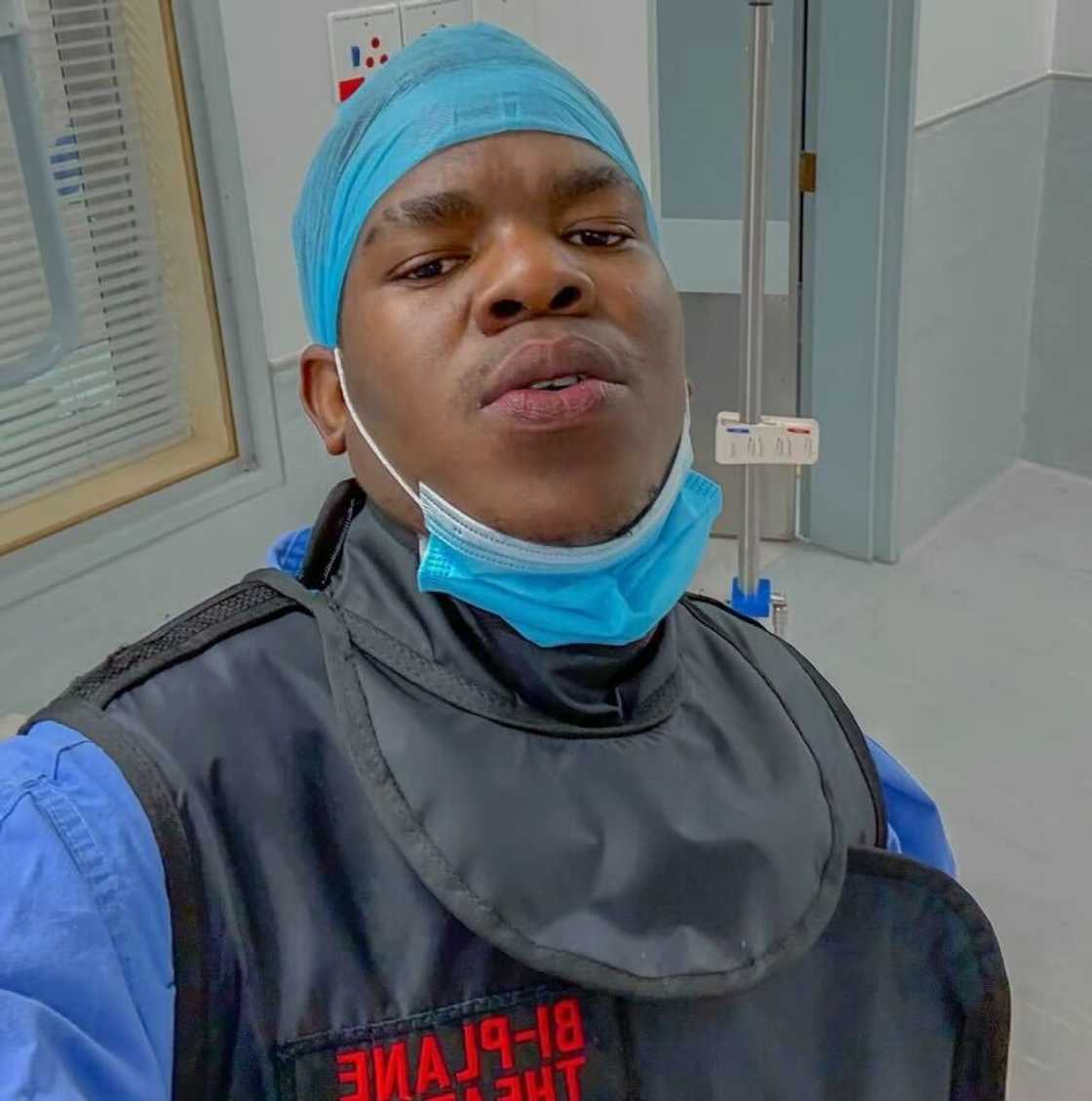A medical doctor celebrated his master’s distinction with a luxury car, an Audi A5.