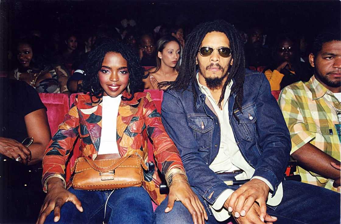 Lauryn Hill and Rohan Marley at Hip-Hop Awards