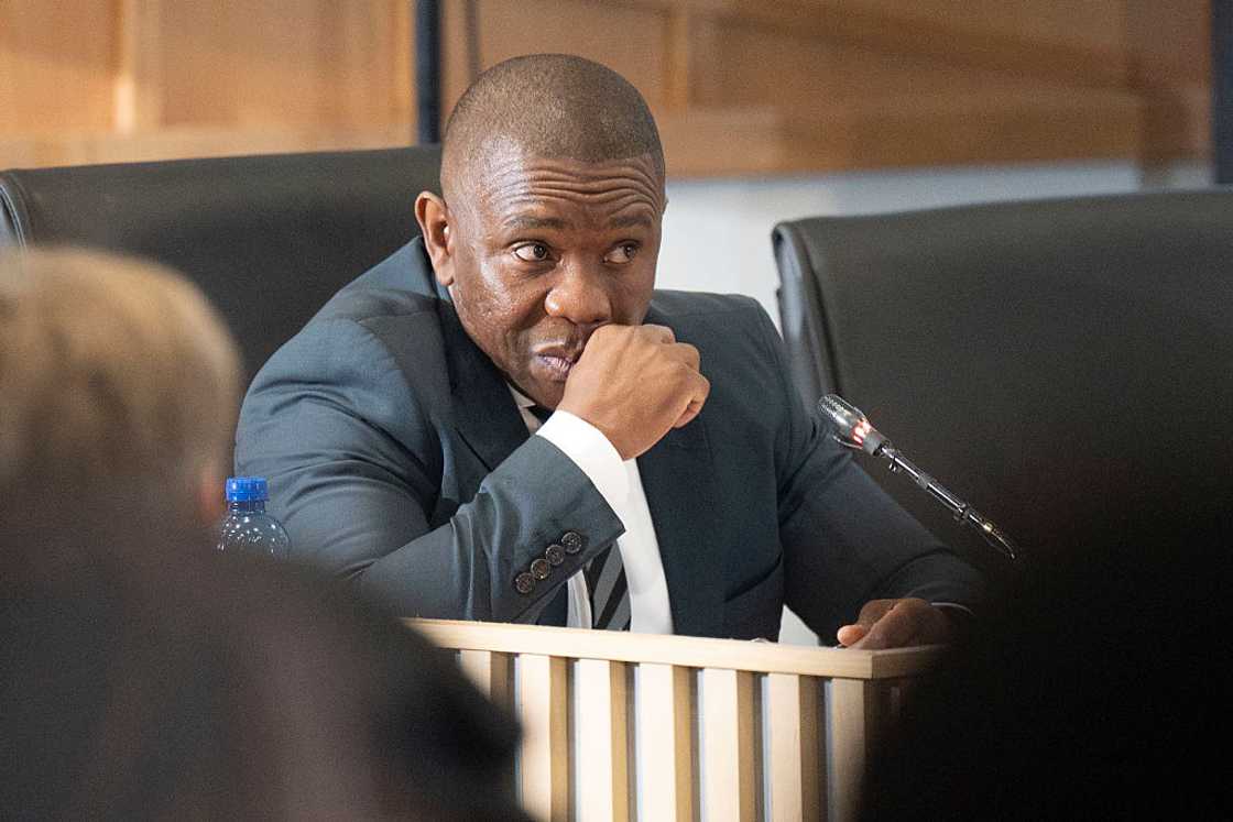 General Nhlanhla Mkhwanazi continued his testimony at the Madlanga Commission of Inquiry