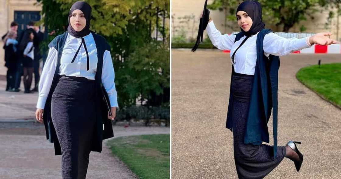 Lady expresses sadness that her dad could not see her being admitted into Oxford University Lady expresses sadness that her dad could not see her being admitted into Oxford University