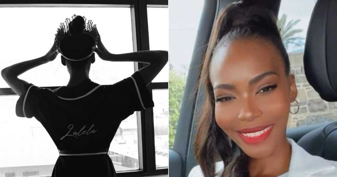 Queen: Lalela shares stunning pic after bagging Miss SA crown, Mzansi reacts Queen: Lalela shares stunning pic after bagging Miss SA crown, Mzansi reacts
