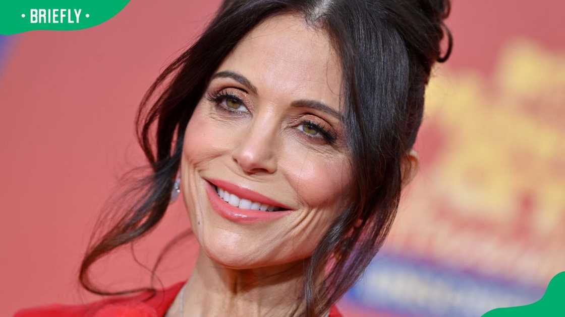 TV personality Bethenny Frankel during the 2022 MTV Movie & TV Awards at Barker Hangar TV personality Bethenny Frankel during the 2022 MTV Movie & TV Awards at Barker Hangar