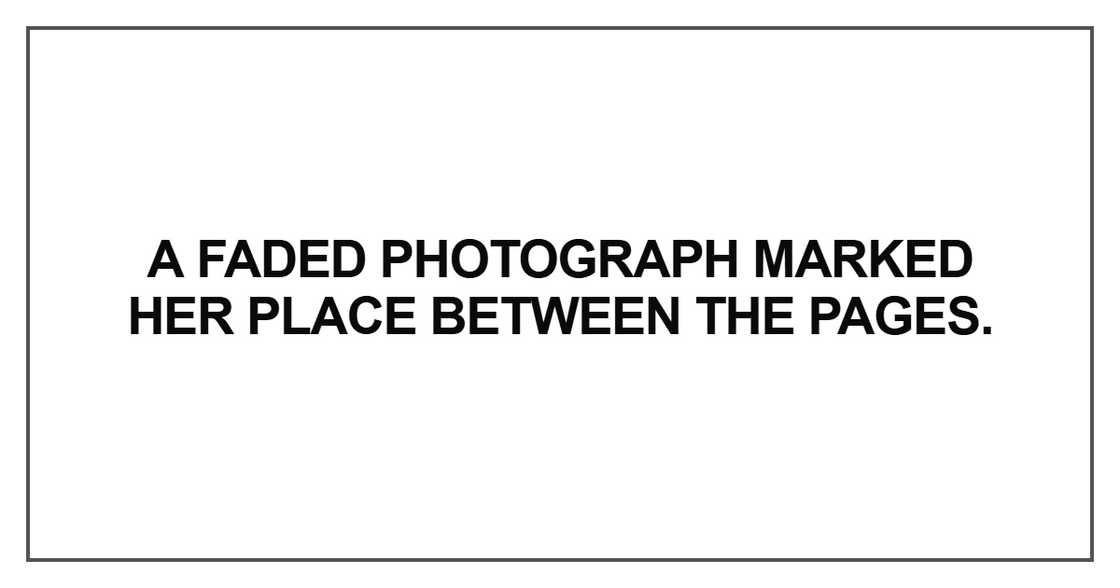 A faded photograph A faded photograph