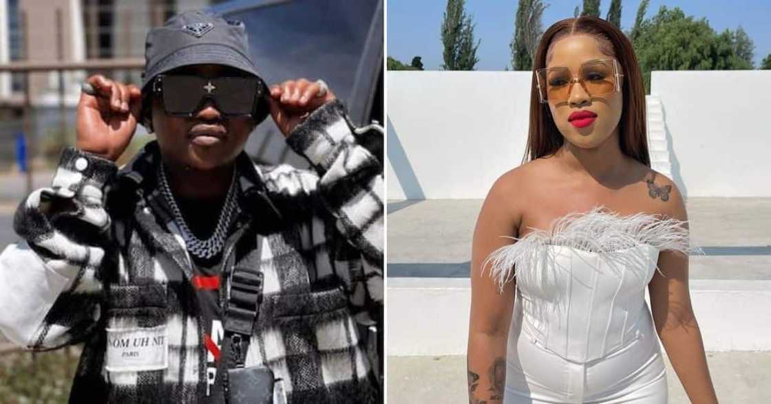 Pabi Cooper shared a cute picture with Focalistic after dating rumours. Pabi Cooper shared a cute picture with Focalistic after dating rumours.