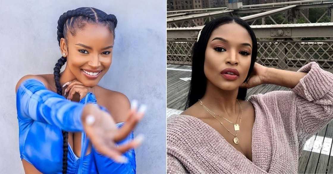 Ayanda Thabethe, boy, gender reveal, party