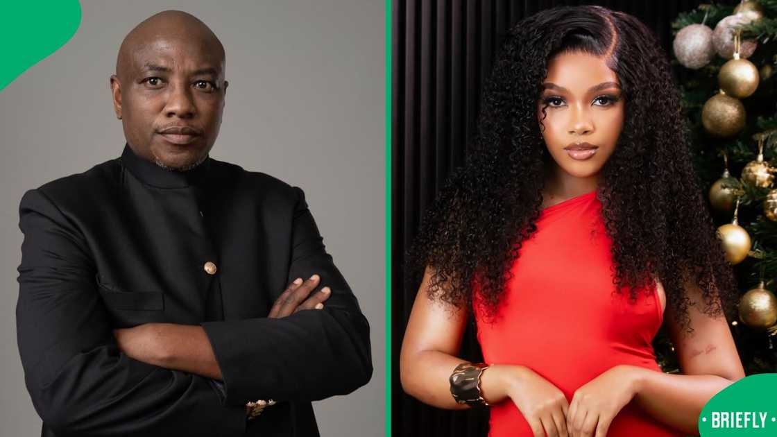 Online users were stunned by Musa Mseleku's support for Liema Pantsi