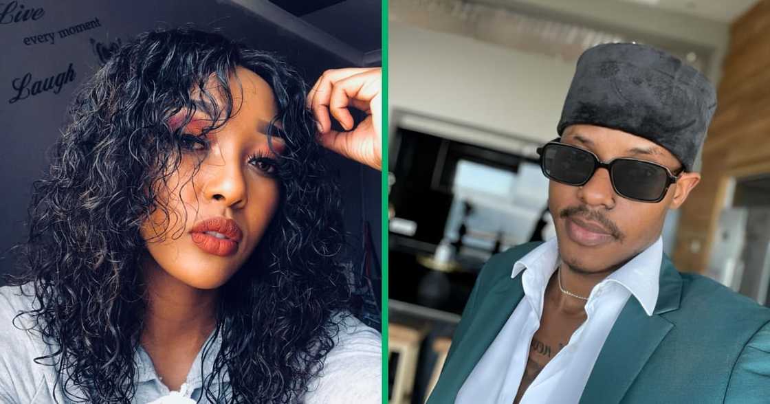 Gcinile and Grootman's breakup got messier on social media