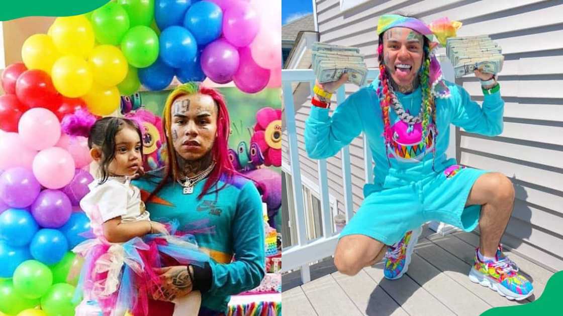 How many children does 6ix9ine have?