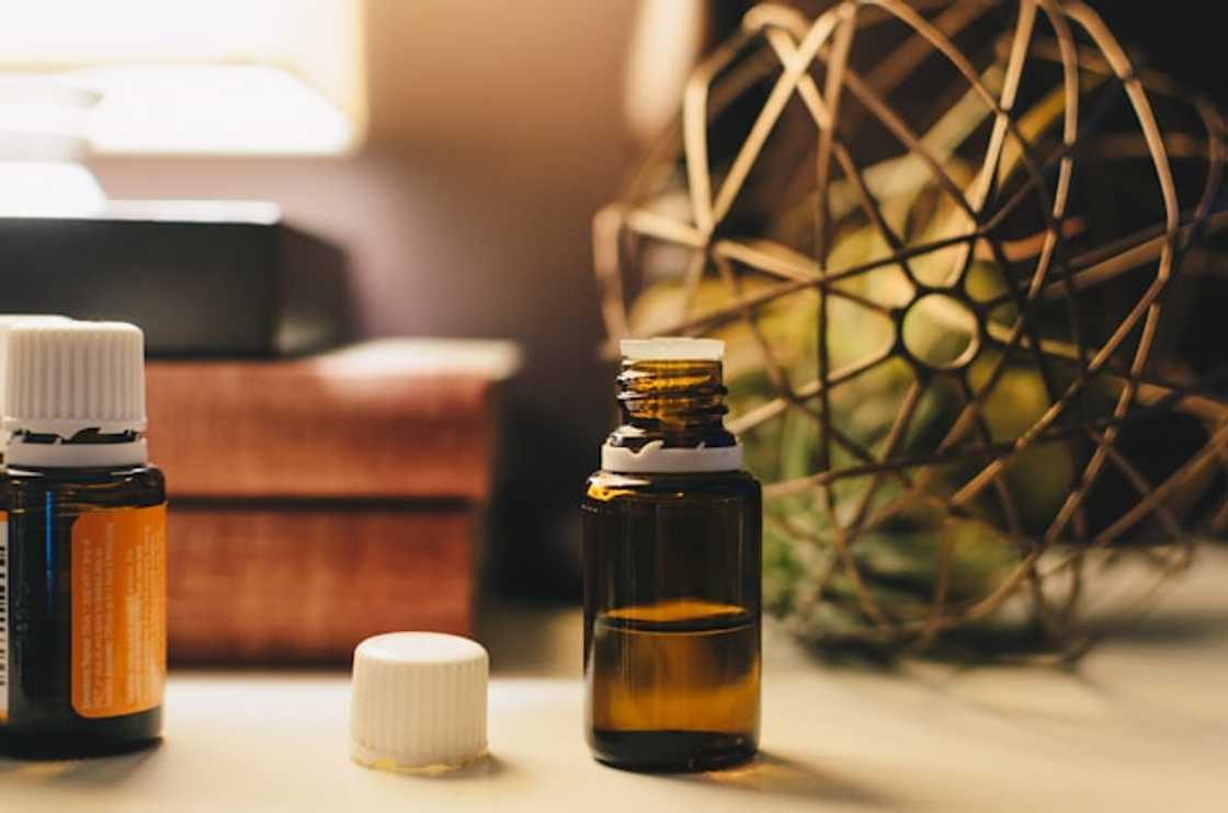 A bottle of sesame oil A bottle of sesame oil